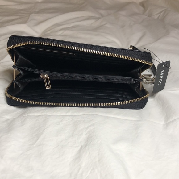 Guess Black Wristlet Wallet - Picture 3 of 5
